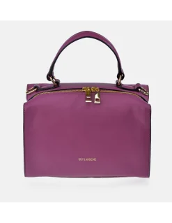 GUY LAROCHE bolso bowling para señora con asa de mano y bandolera