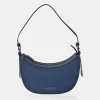 GUY LAROCHE bolso de hombro para mujer en lona y piel