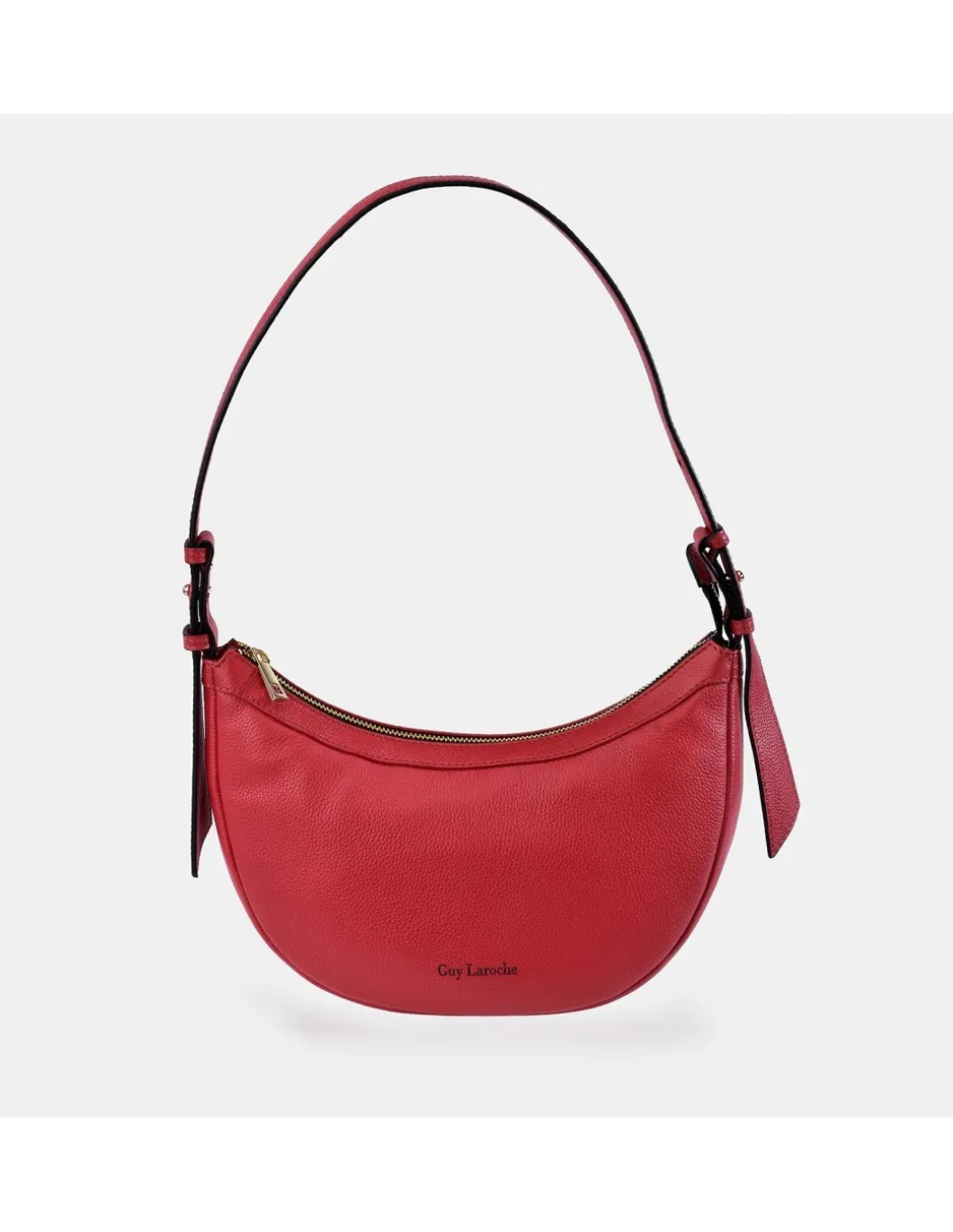 GUY LAROCHE Bolso de hombro plano en piel para mujer