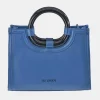 GUY LAROCHE Bolso de mano mini tote en piel y asas de aro para mujer