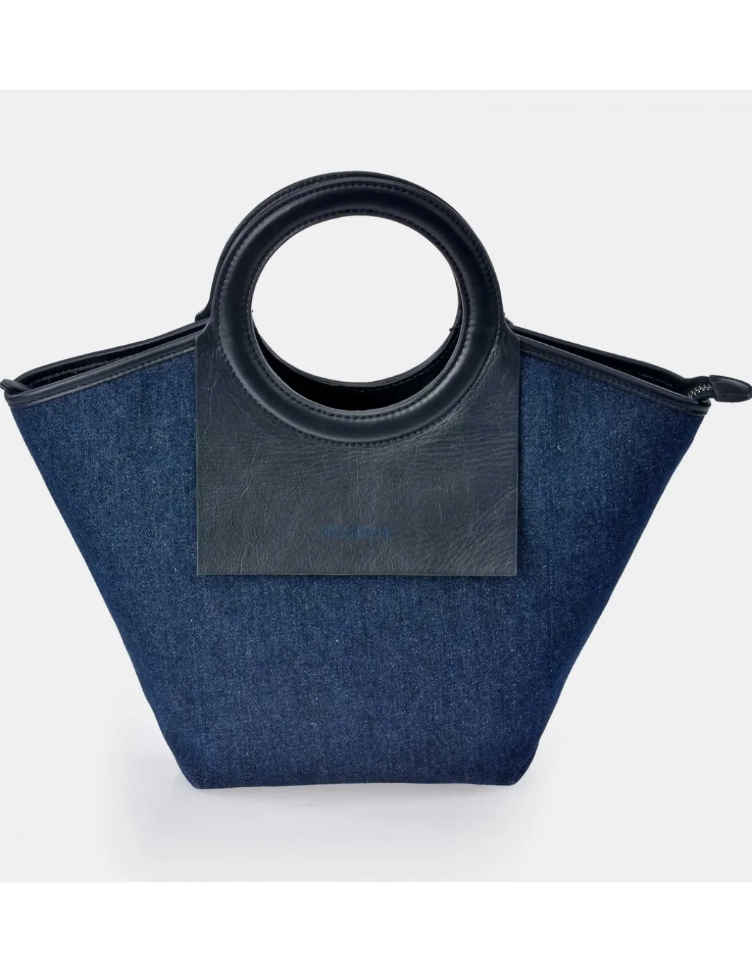 GUY LAROCHE bolso de mano tote para mujer en lona y piel