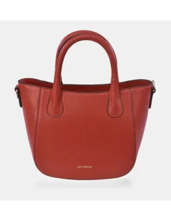 GUY LAROCHE bolso de mano en piel suave con bandolera