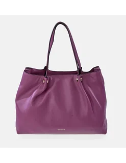 GUY LAROCHE Bolso de mano grande en piel para mujer con bandolera ajustable