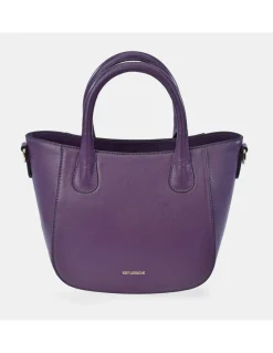 GUY LAROCHE bolso de mano en piel suave con bandolera