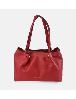 GUY LAROCHE Bolso de mano en piel con bandolera para mujer