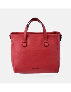 GUY LAROCHE Bolso de mano grande con bandolera en piel para mujer