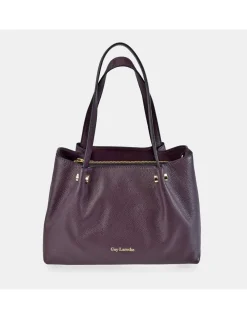 GUY LAROCHE Bolso de mano en piel con bandolera para mujer