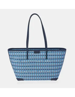 GUY LAROCHE bolso grande estilo tote en lona estampada para mujer