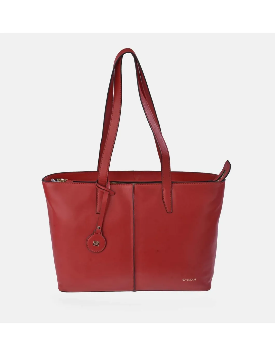 GUY LAROCHE bolso grande shopping en piel para mujer