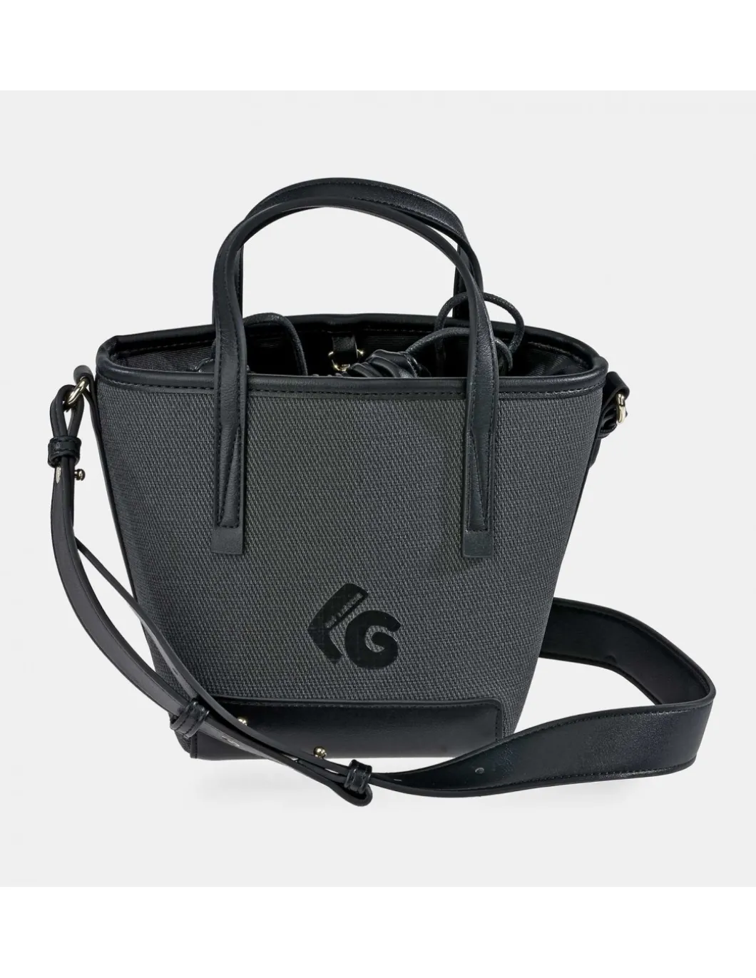 GUY LAROCHE Bolso mini tote con bandolera para mujer en material sintético