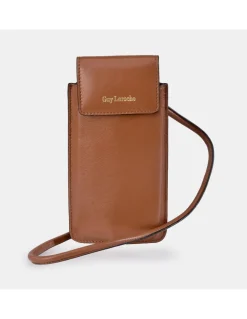 GUY LAROCHE Bolso para móvil en piel con tarjetero y solapa para mujer