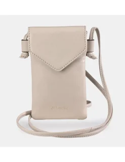 GUY LAROCHE Bolso para móvil en piel con bandolera y solapa para mujer