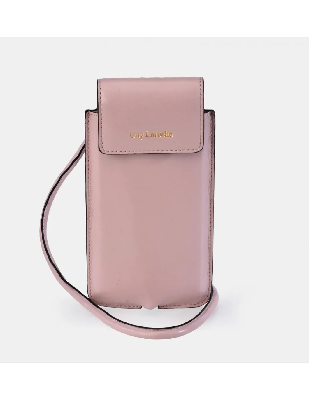 GUY LAROCHE Bolso para móvil en piel con tarjetero y solapa para mujer