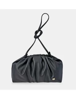 GUY LAROCHE Bolso pouch de piel con bandolera
