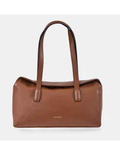 GUY LAROCHE Bolso shopping compacto mediano para mujer en piel