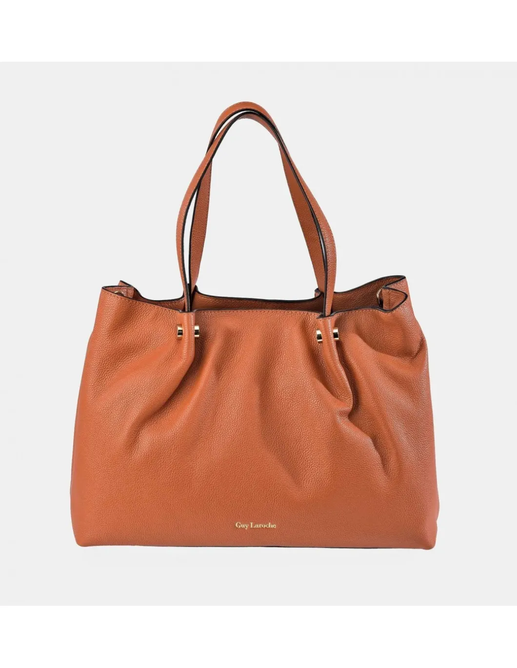 GUY LAROCHE Bolso Shopping en piel con bandolera para mujer
