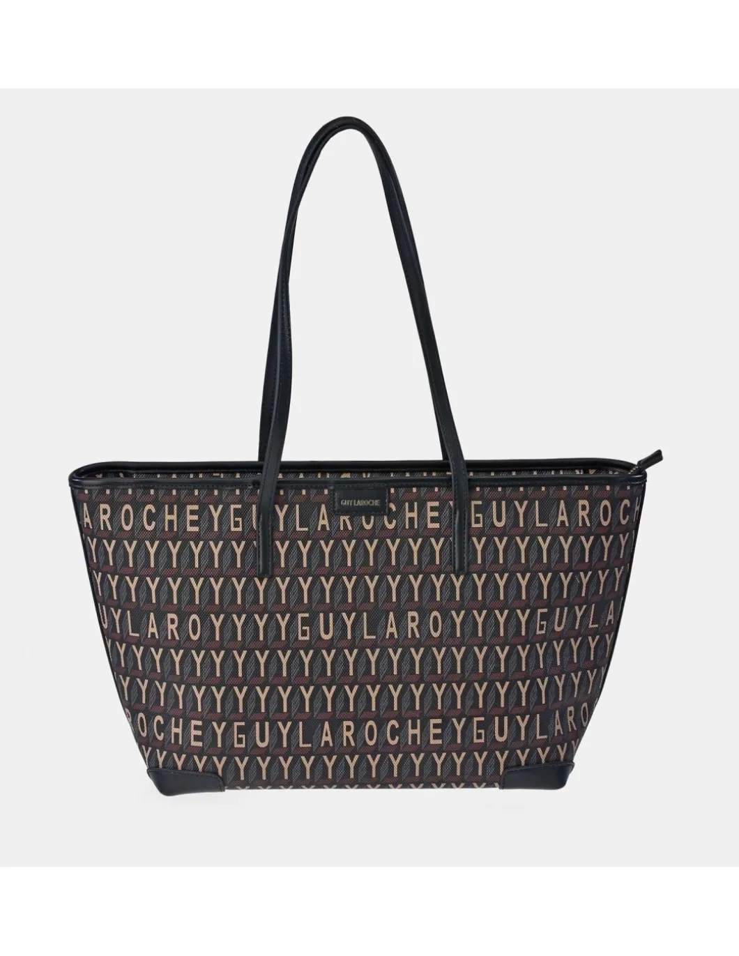GUY LAROCHE bolso tote en lona estampada para mujer