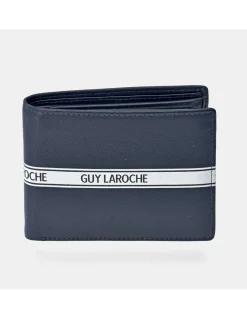 GUY LAROCHE Cartera Americano en piel para hombre con monedero