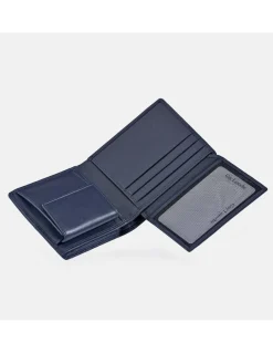 GUY LAROCHE cartera americano en piel para hombre con monedero interior