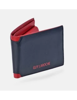 GUY LAROCHE Cartera Americano para hombre con monedero en piel colores
