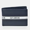 GUY LAROCHE Cartera americano compacta en piel para hombre con monedero