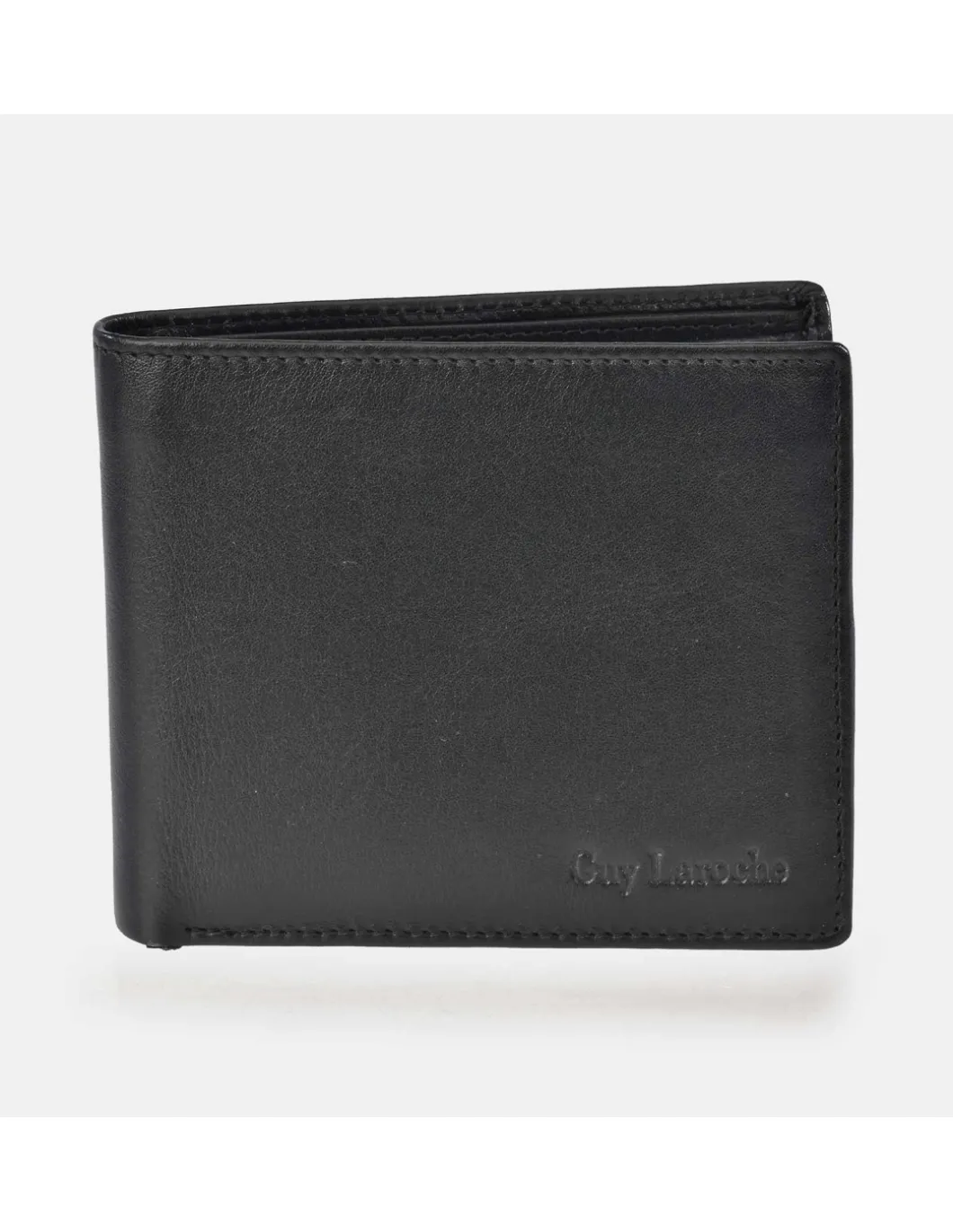 GUY LAROCHE Cartera Americano clásica en piel suave para hombre con monedero