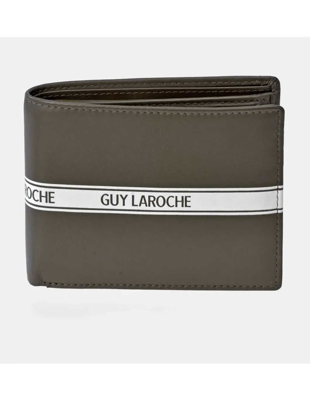 GUY LAROCHE Cartera Americano en piel para hombre con monedero