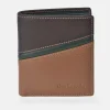 GUY LAROCHE Cartera billetera piel compacta para hombre Colección Napa Grano