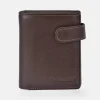 GUY LAROCHE Cartera billetero con monedero piel suave para hombre