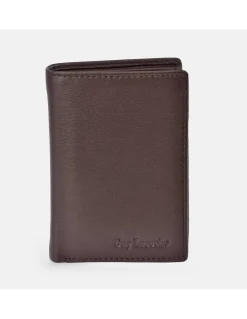 GUY LAROCHE Cartera billetera en piel suave para hombre con monedero