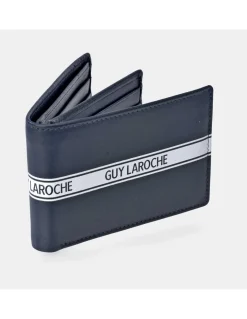 GUY LAROCHE Cartera billetero Americano en piel para hombre