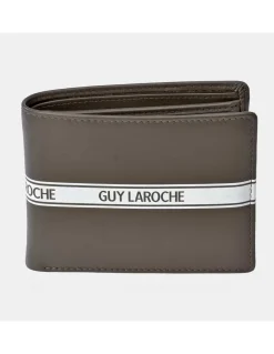 GUY LAROCHE Cartera billetero Americano en piel para hombre con monedero