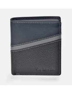 GUY LAROCHE Cartera billetera piel compacta para hombre Colección Napa Grano