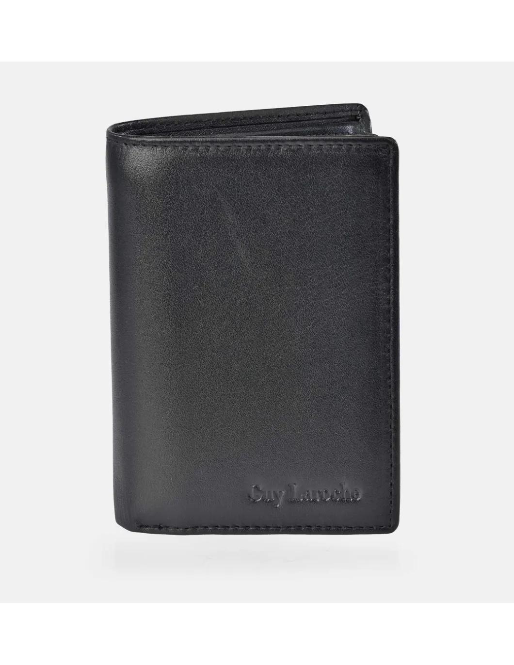 GUY LAROCHE Cartera billetera en piel suave para hombre con monedero