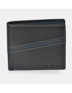 GUY LAROCHE Cartera Billetera de piel para hombre tipo americano Colección Napa
