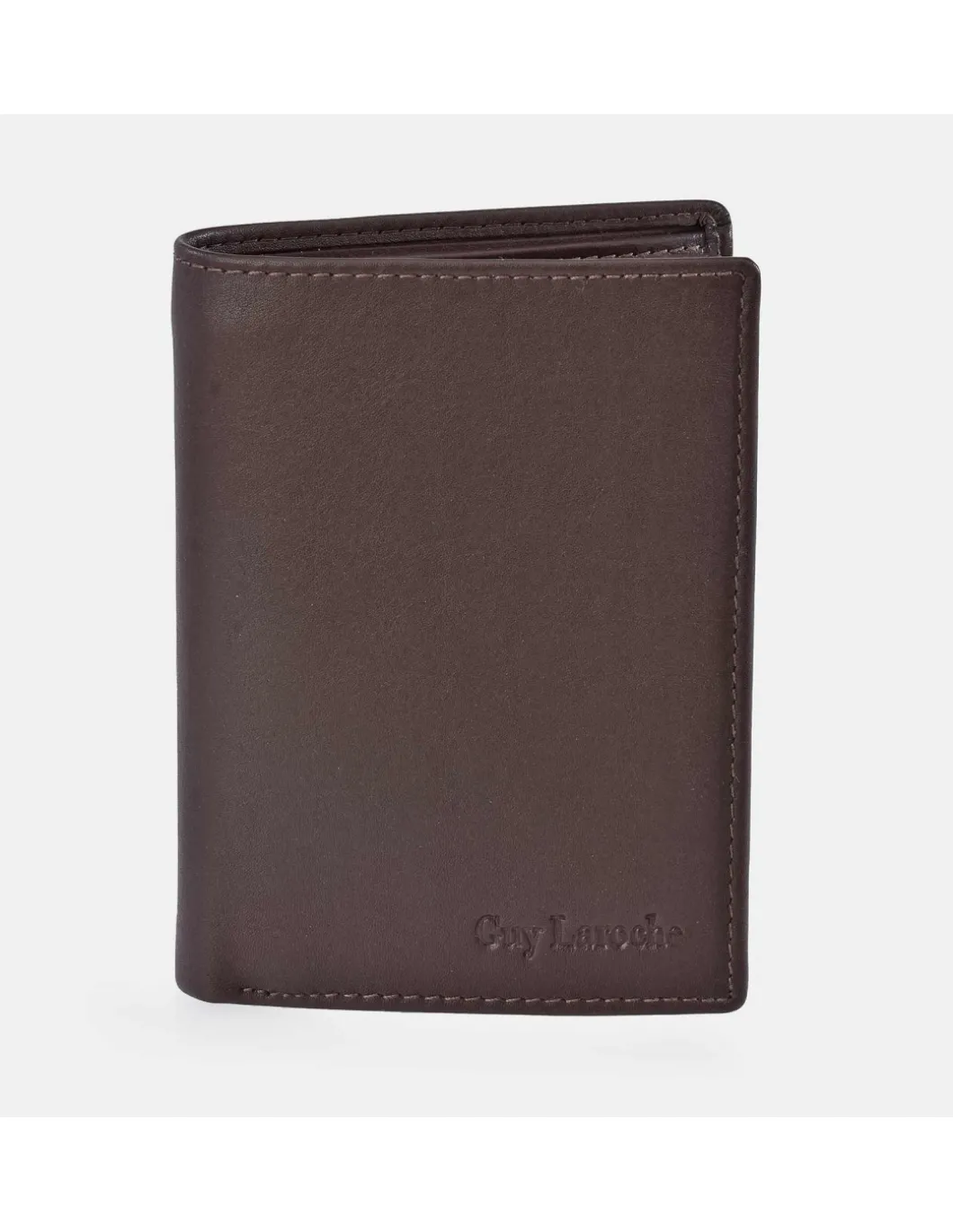 GUY LAROCHE Cartera Clásica grande en piel suave para hombre