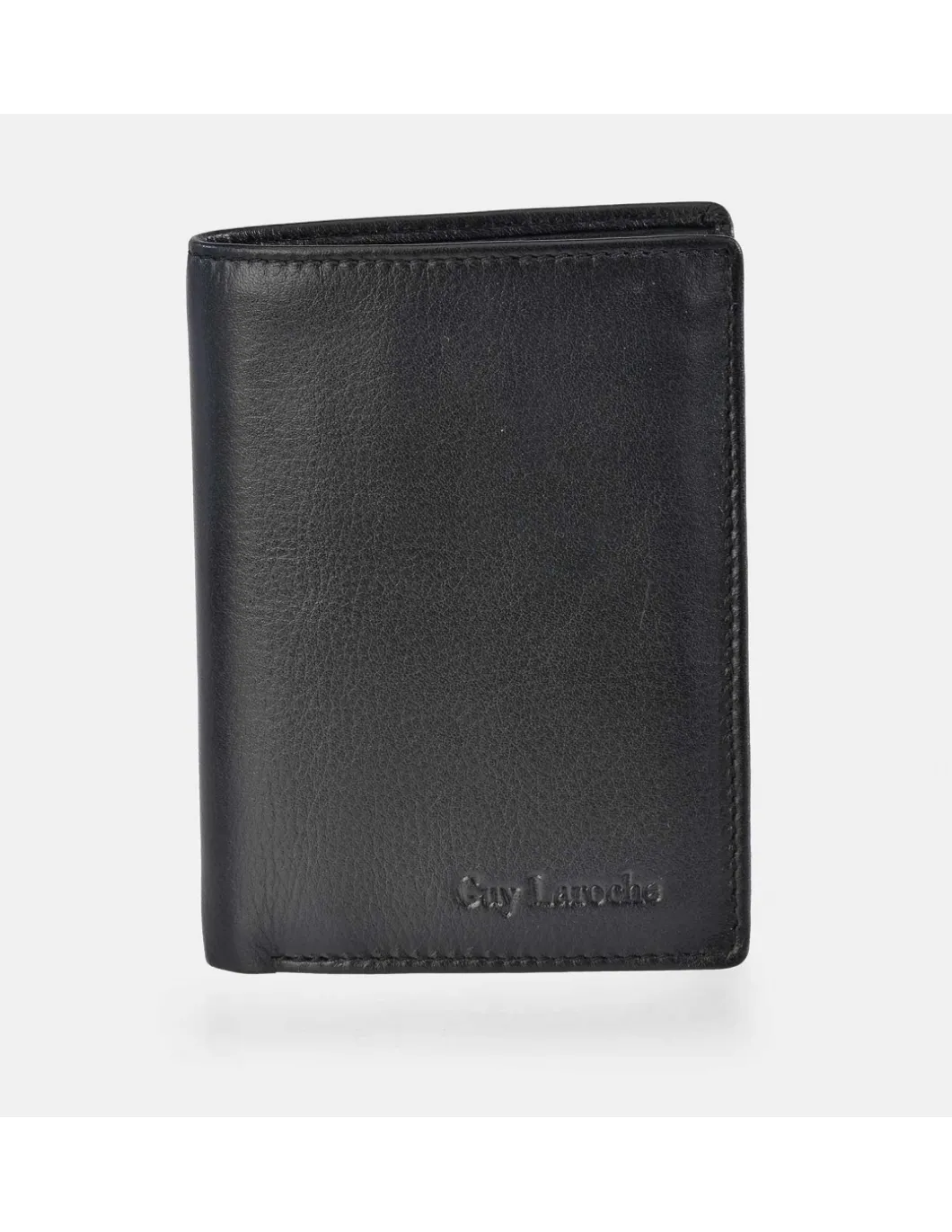 GUY LAROCHE Cartera Clásica grande en piel suave para hombre
