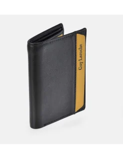 GUY LAROCHE Cartera compacta para hombre en piel colores