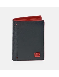 Guy Laroche Cartera de hombre en piel bicolor