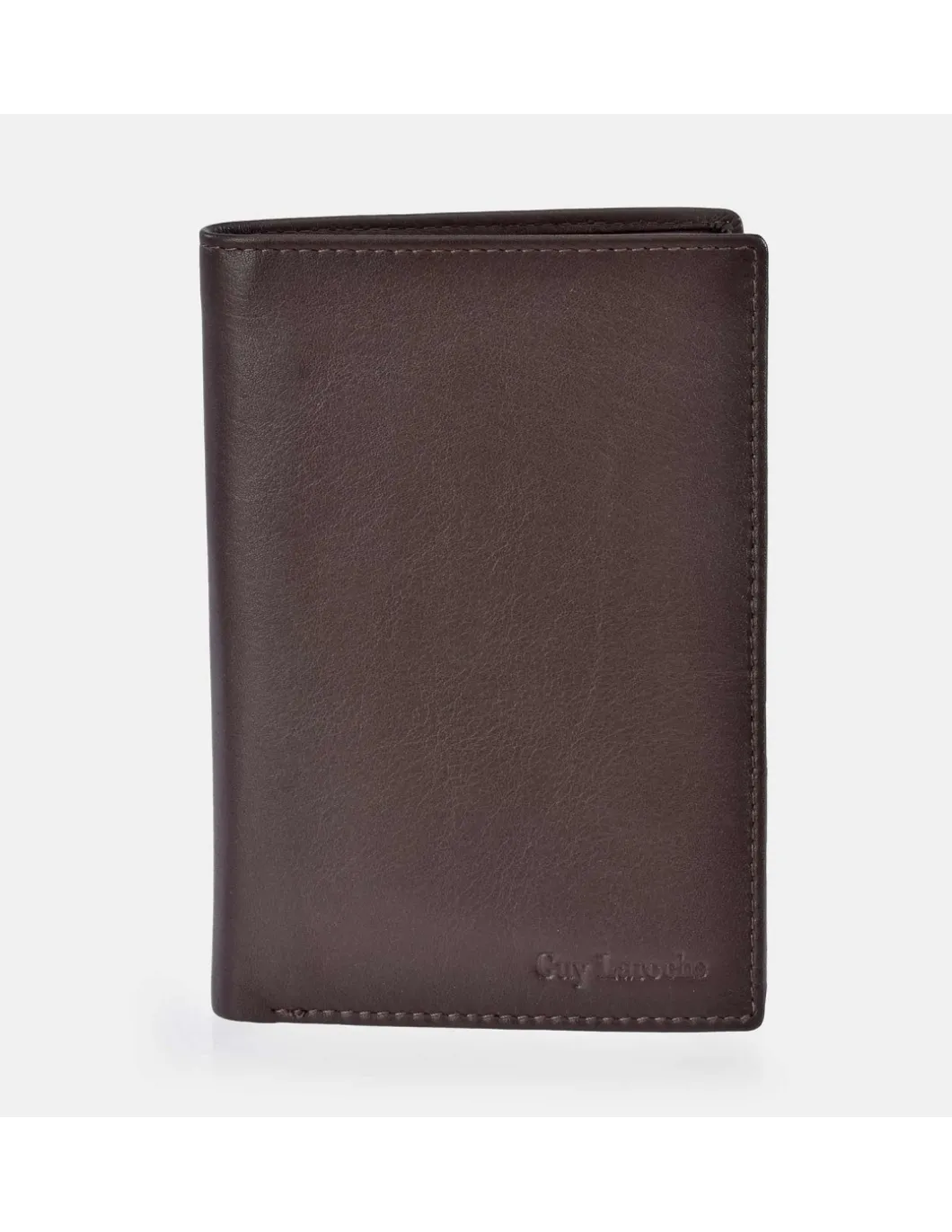 GUY LAROCHE Cartera gran formato en piel suave para hombre con monedero
