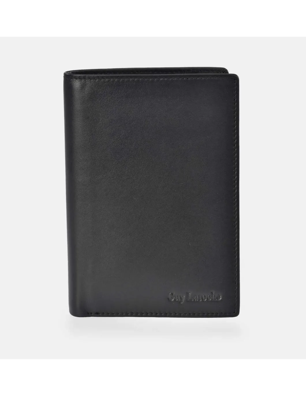 GUY LAROCHE Cartera gran formato en piel suave para hombre con monedero