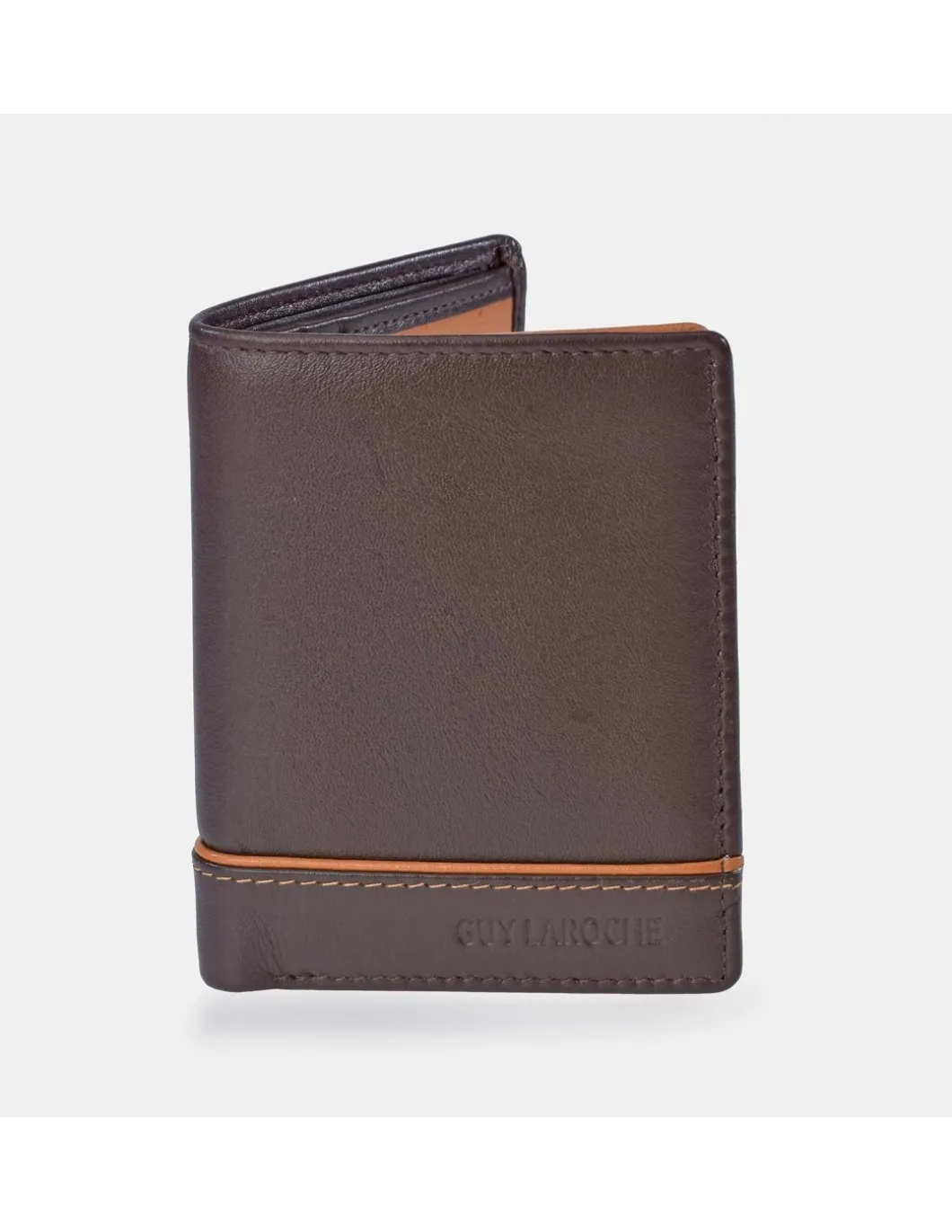 GUY LAROCHE cartera para hombre piel colores