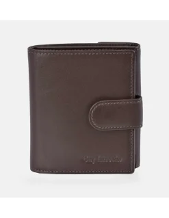 GUY LAROCHE Cartera piel suave para hombre con monedero