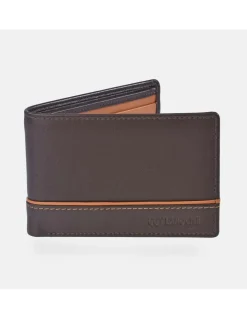 GUY LAROCHE cartera piel colores tipo americano compacta para hombre