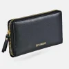 GUY LAROCHE Gran billetero con cremallera para mujer en piel