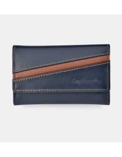 GUY LAROCHE Llavero de Hombre piel plano Colección Napa