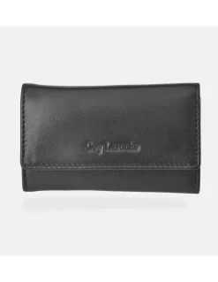 GUY LAROCHE Llavero plano en piel suave para hombre