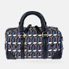 GUY LAROCHE mini bolso bandolera con asas de mano en lona estampada logo