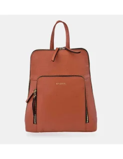 GUY LAROCHE mochila piel grano mujer tirantes con cremallera