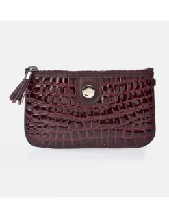 GUY LAROCHE Monedero billetero grande + Bolso de mano con bandolera en símil piel con estuche